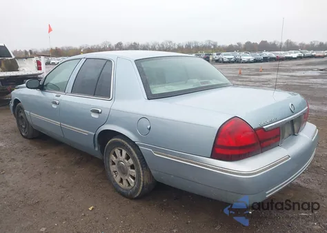 2005 Mercury Grand Marquis Ls/Lse from USA, damaged, VIN 2MEFM75W55X657243